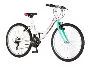 Bicykel Venssini Parma 24" Biela Tyrkys