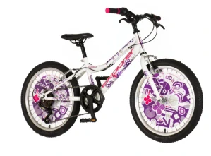 Bicykel Explorer Rhino 20" Biela Fialová