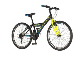 Bicykel Venssini Parma 24" Čierna Žltá