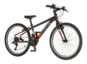 Bicykel Visitor Radiance 24" Čierna Červená UNI