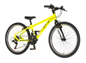 Bicykel Visitor Radiance 24" Neonová Žltá Čierna UNI