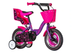 Bicykel Visitor Liloo 12" Fialová KIDS