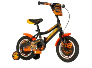 Bicykel Visitor Motocross 12" Čierno-Oranžový KIDS