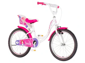 Bicykel Visitor Princess 20"  Biela Ružová Fialová UNI