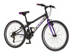 Bicykel Explorer Spark 24" Čierna Fialová