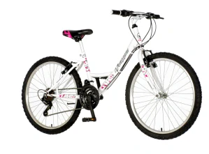 Bicykel Venssini Parma ELLA 24" Biela Sivá Ružová