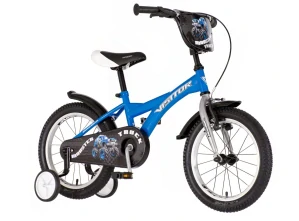 Bicykel Visitor Truck monster 16" Modro Biely