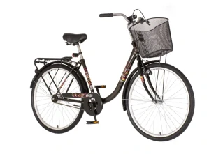 Bicykel Venssini Venecija 26" Čierna Červená W