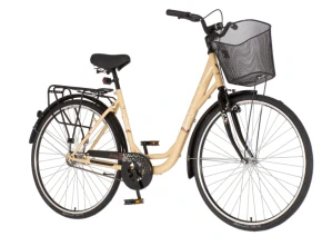 Bicykel Venssini Diamante 28" Krémová Hnedá UNI