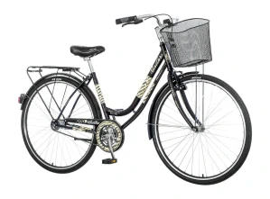 Bicykel Visitor Lowland 28" Tmavá Hnedá Krémová