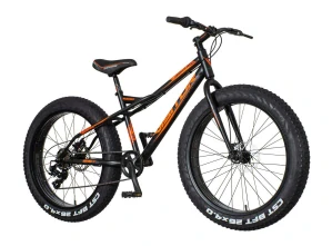 Bicykel Visitor Fat bike 26" Bigfoot Čierna