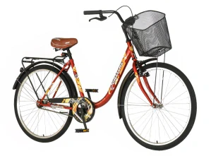 Bicykel Venssini Venecija 26" Červená Žltá