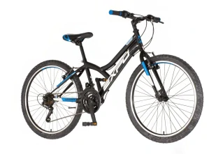 Bicykel Explorer Spy 24" Čierna Modra Biela M