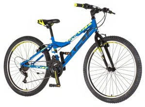 Bicykel Explorer Magnito 24" Modra Žltá