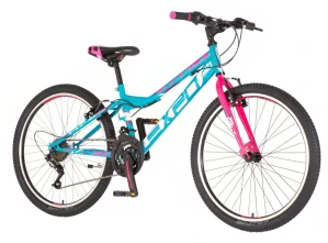 Bicykel Explorer Magnito 24" Tyrkys Ružová Biela