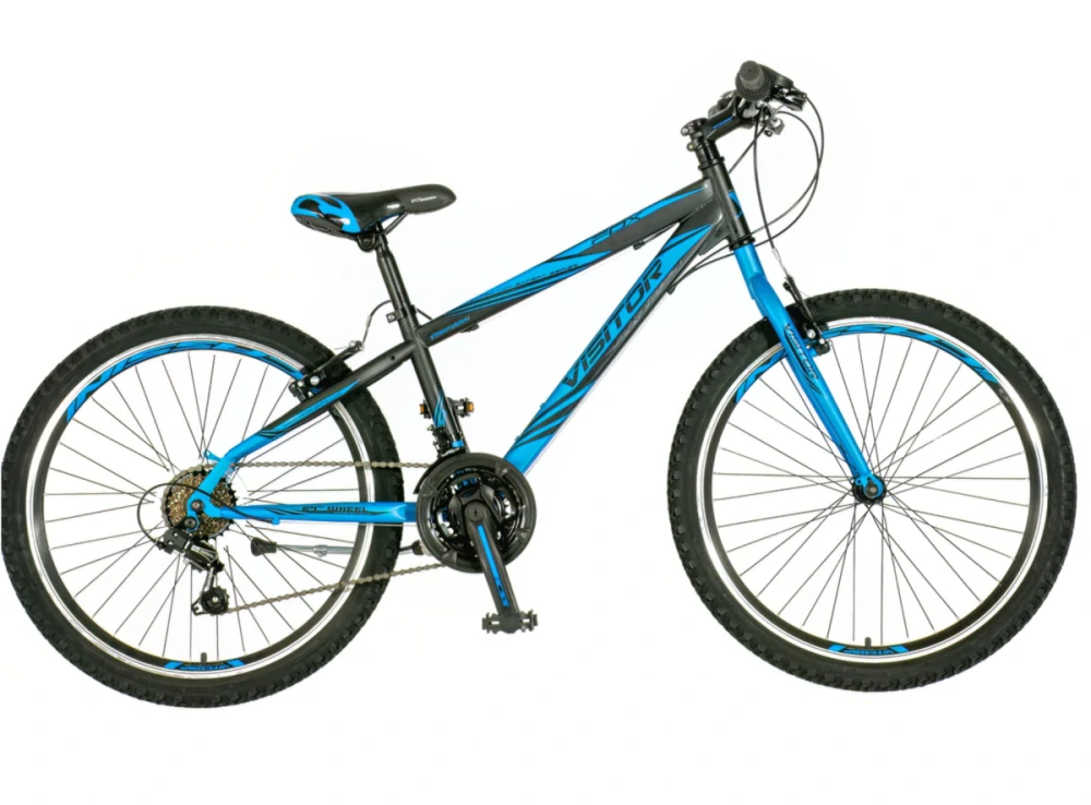 Bicykel  Venssini FOX 24" Čierna Modrá