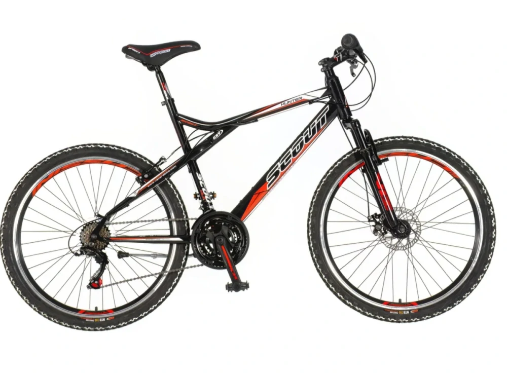 Bicykel Visitor Hunter 26" Čierna Červená