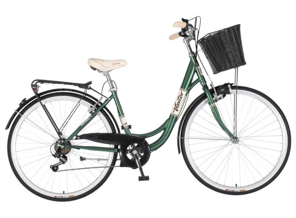 Bicykel Visitor Fashion Latte 28" Zelená