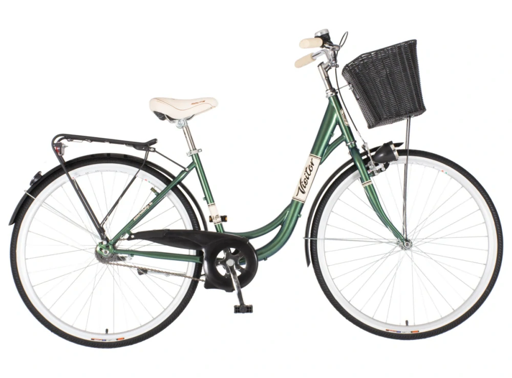 Bicykel Visitor Fashion Latte 28" Zelená