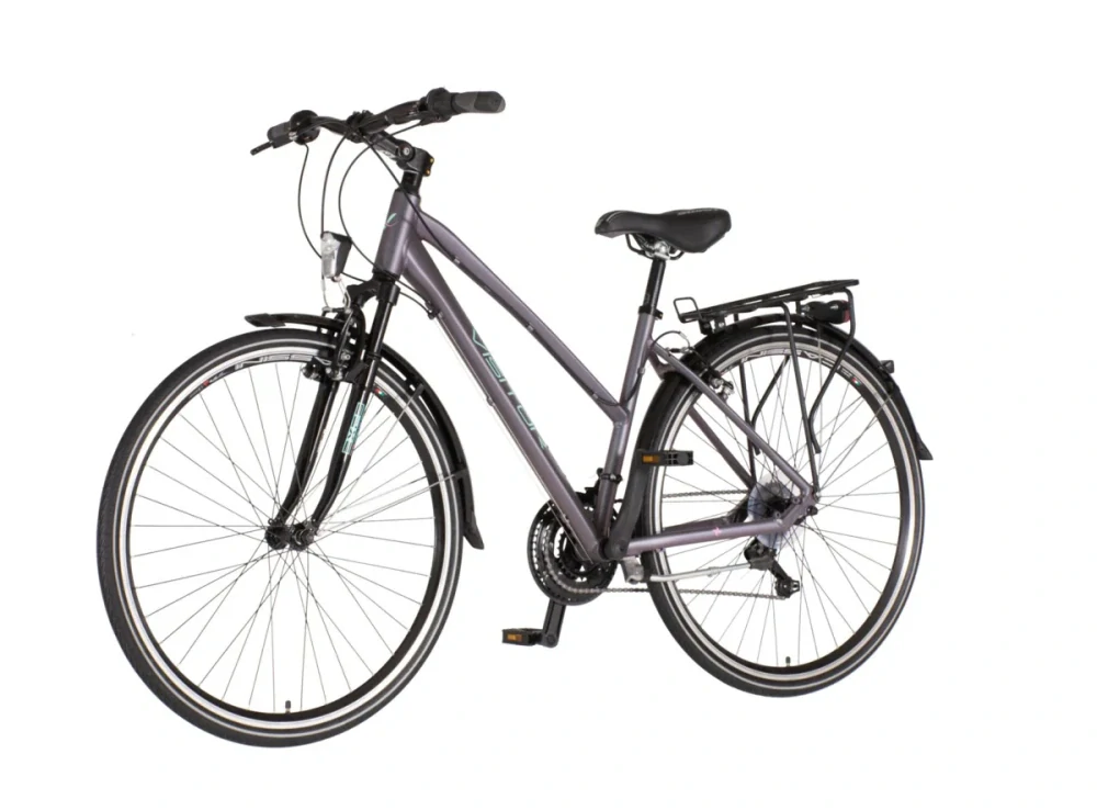 Bicykel Visitor TERRA LADY 28" Sivá Tyrkys