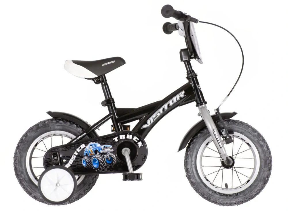 Bicykel Visitor Truck monster 12" čierny