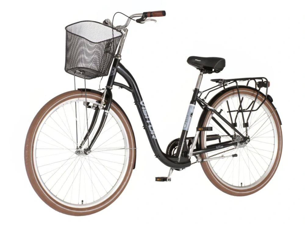 Bicykel Visitor Elite 28" Čierna