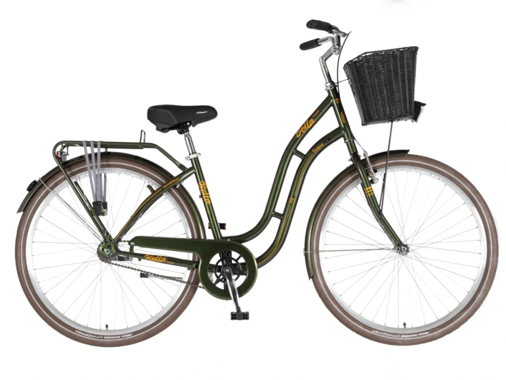 Bicykel Visitor Bella 28" Zelená Zlatá