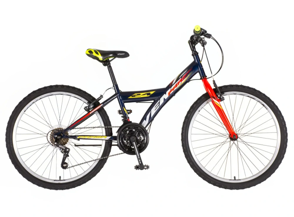 Bicykel Venssini Parma 24" Modrá Červená Žltá Biela
