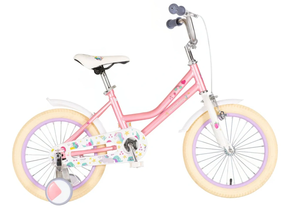 Bicykel Kids bike Unicorn ružový 16 2024 Girl