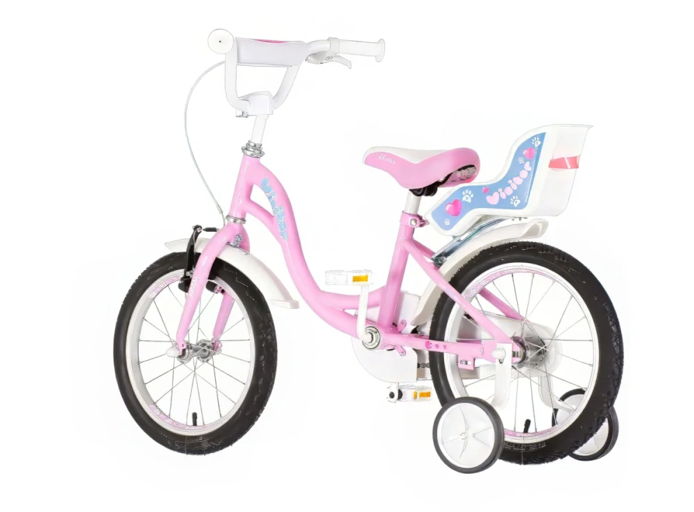 Bicykel Visitor Princess 16" Biela Ružová