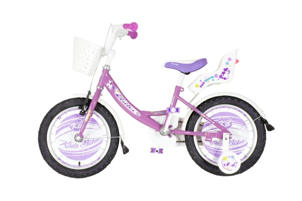 Bicykel Visitor Pony 16" Fialová Biela