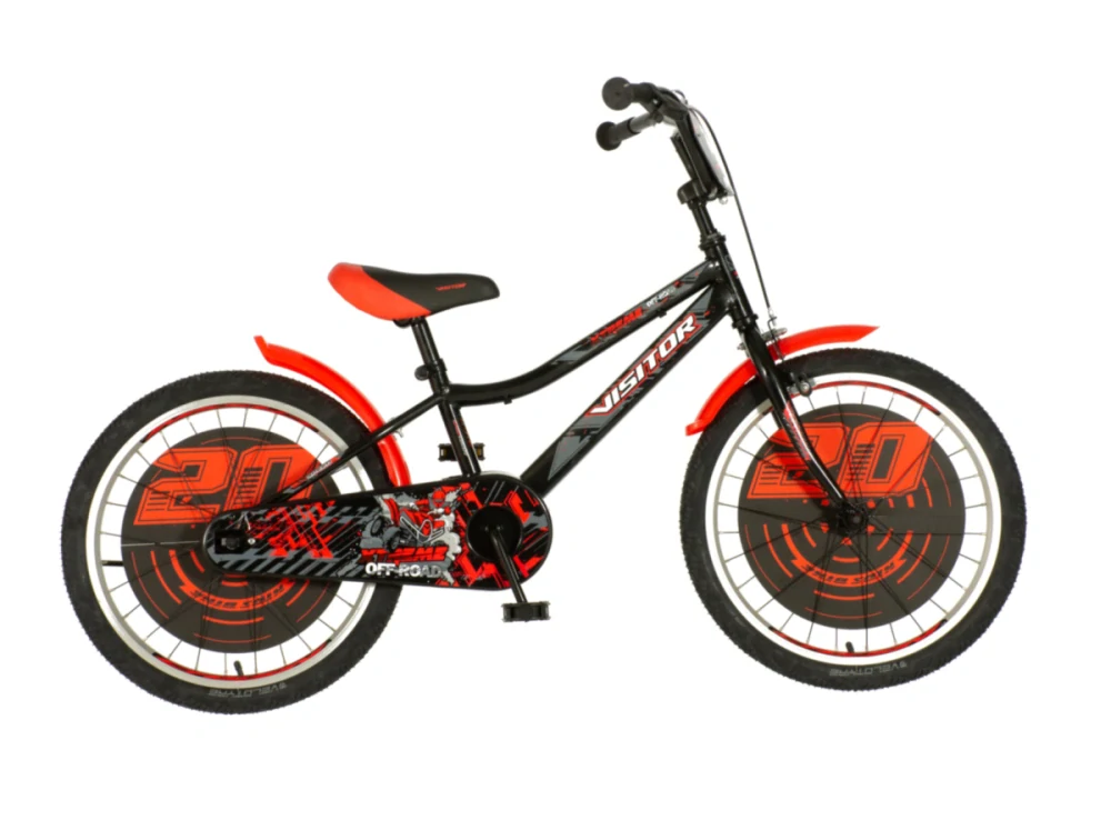 Bicykel Visitor  Xtreme 20" Čierna Sivý KIDS