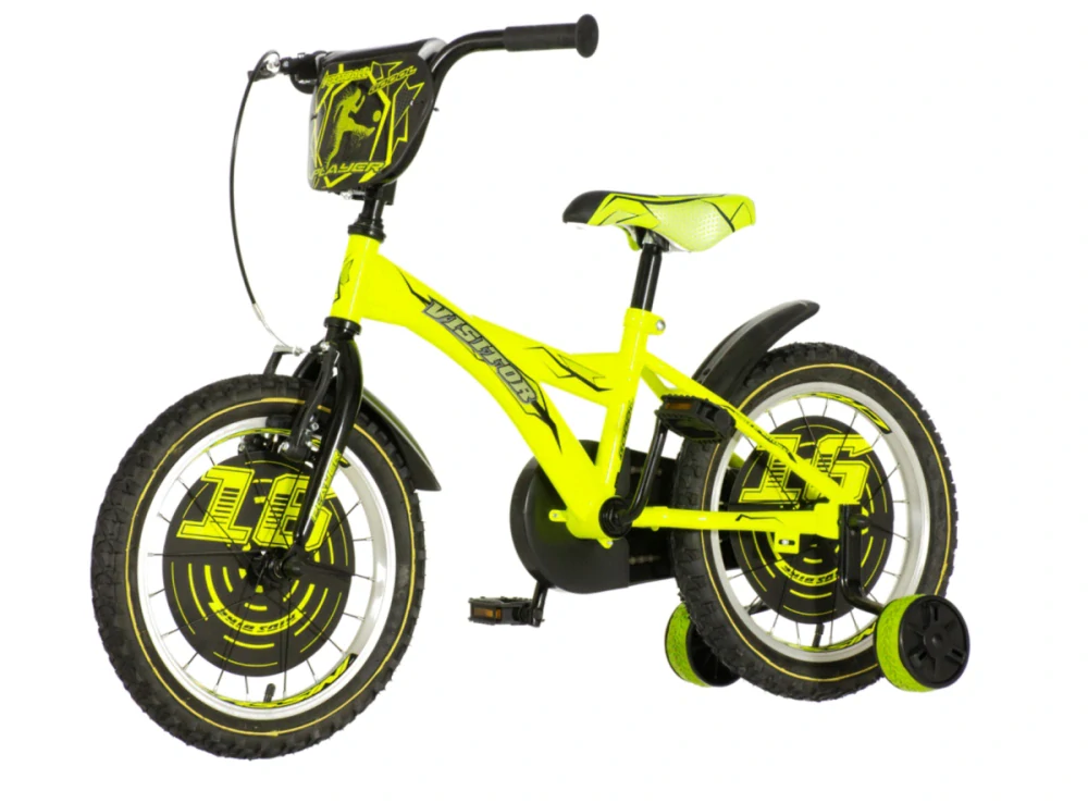 Bicykel Visitor Player 16" Neonova Žlto Čierna