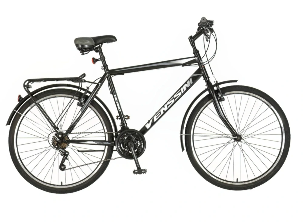 Bicykel Venssini Milano 26" Čierna Sivá