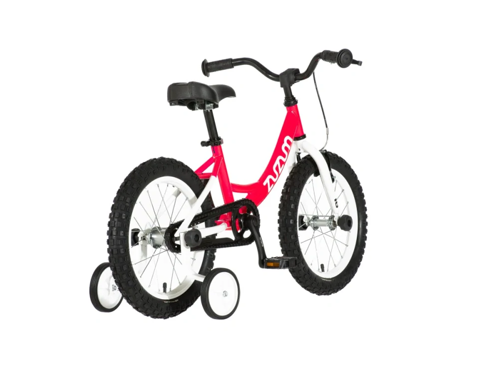 Bicykel ZUZUM-1 16" Neonová Ružová Biela
