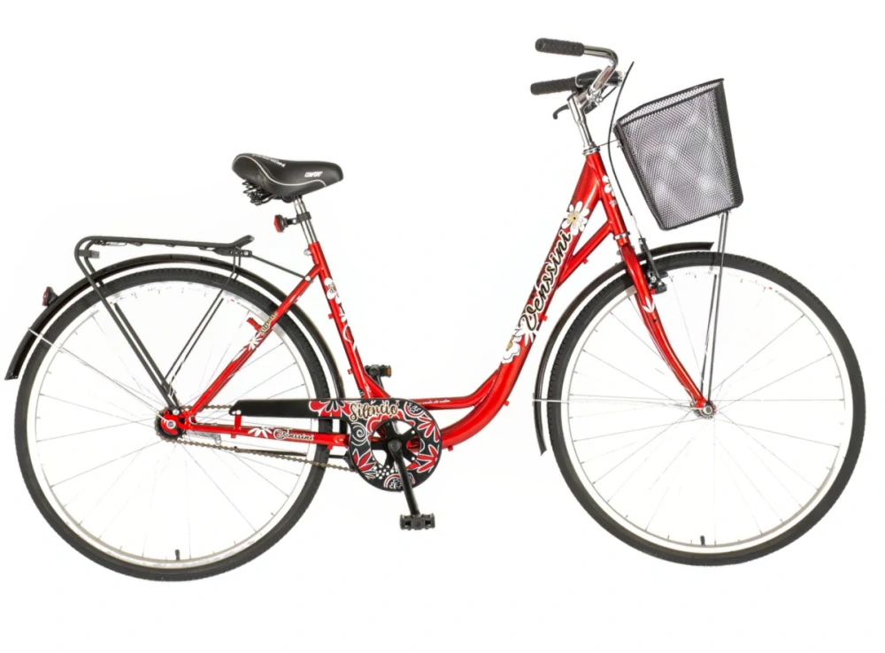 Bicykel Venssini Diamante 28" Červená Čierna