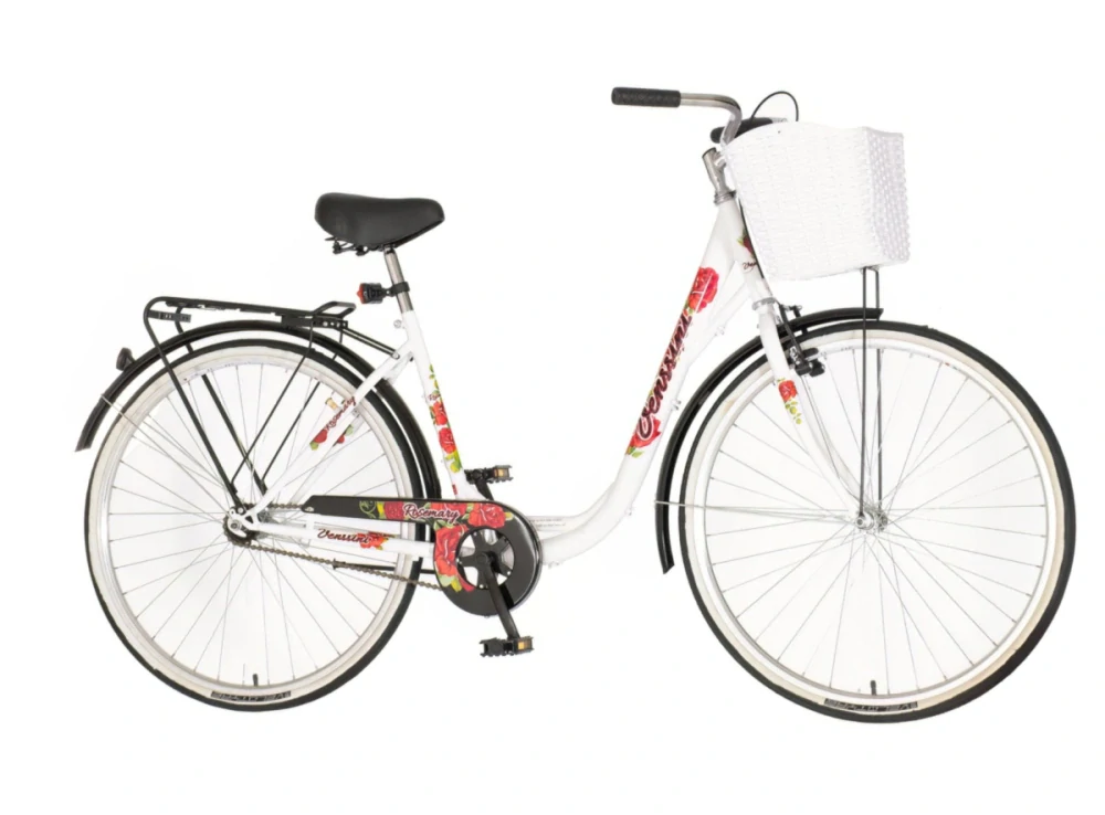 Bicykel Venssini Diamante 28" Biela Červená