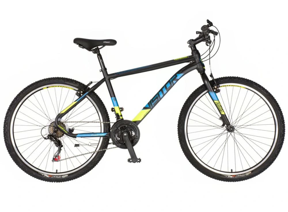 Bicykel Visitor Radiance 26" Čierna Žltá Modrá