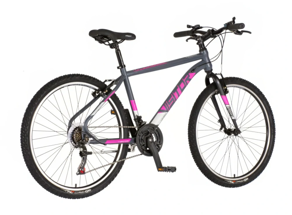 Bicykel Visitor Radiance 26" Sivá Ružová W