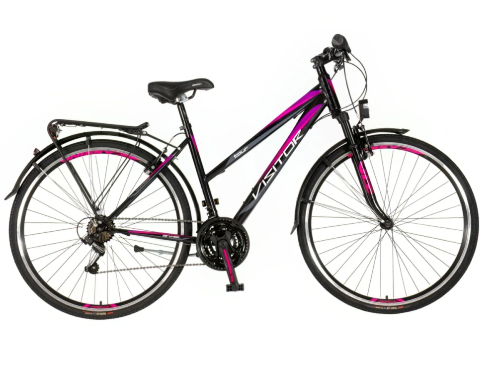 Bicykel Visitor Tour Smart 28" Čierna Fialová