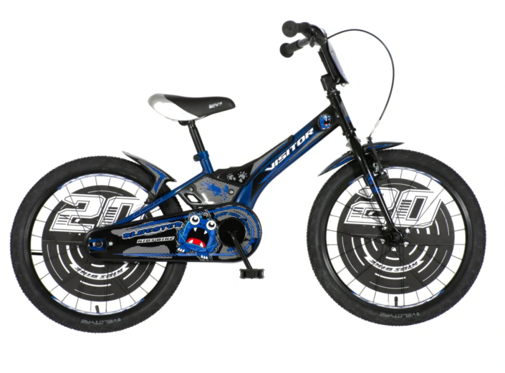 Bicykel Visitor Bluestar 20" Čierno Modrý KIDS
