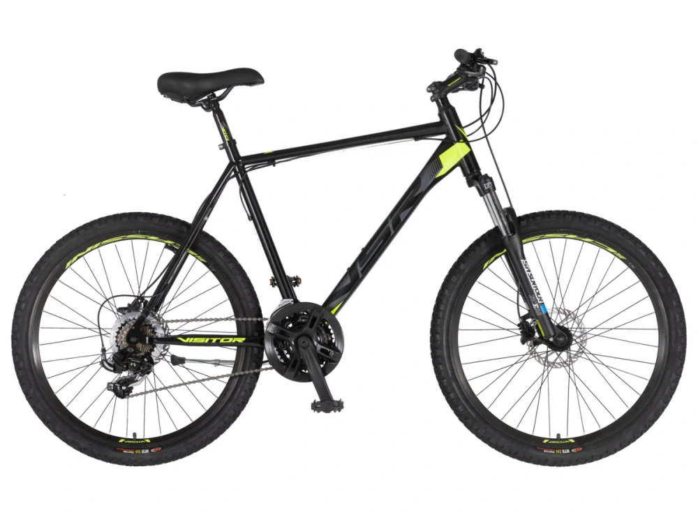 Bicykel Visitor Master 26" Čierna Žltá 