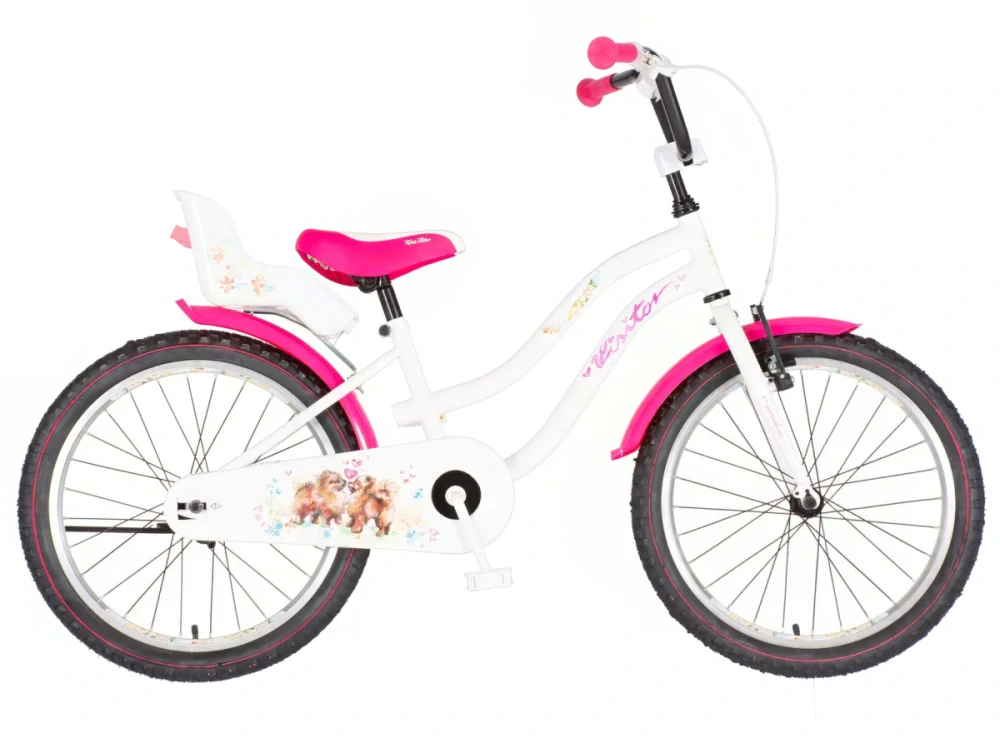 Bicykel Visitor Dog 20" Biela Girl