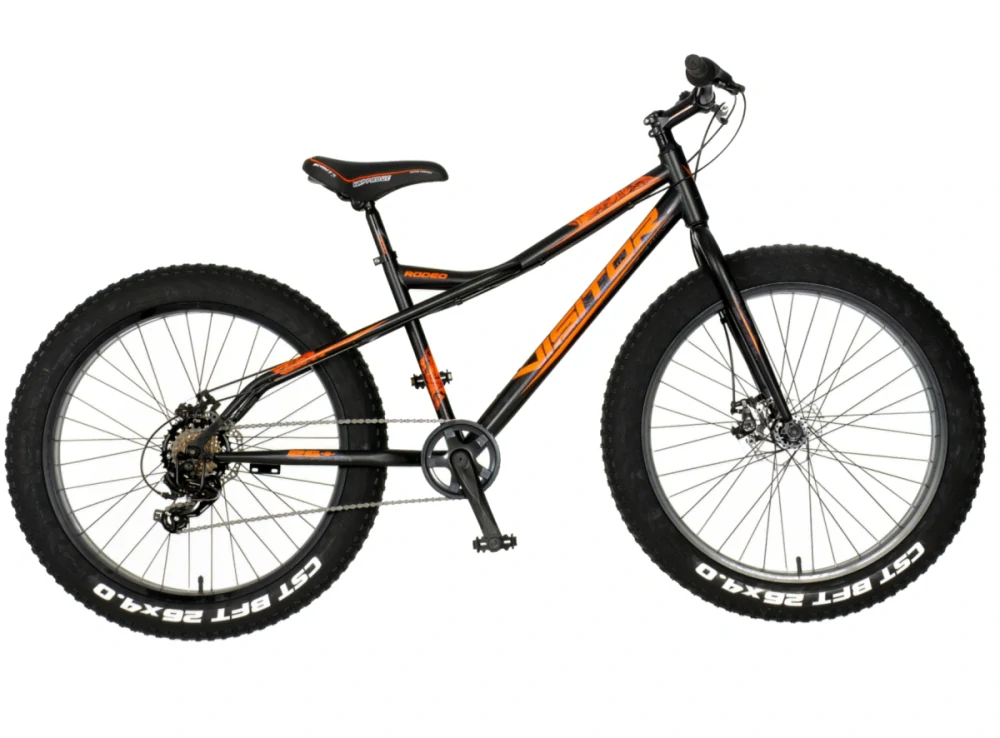 Bicykel Visitor Fat bike 26" Bigfoot Čierna