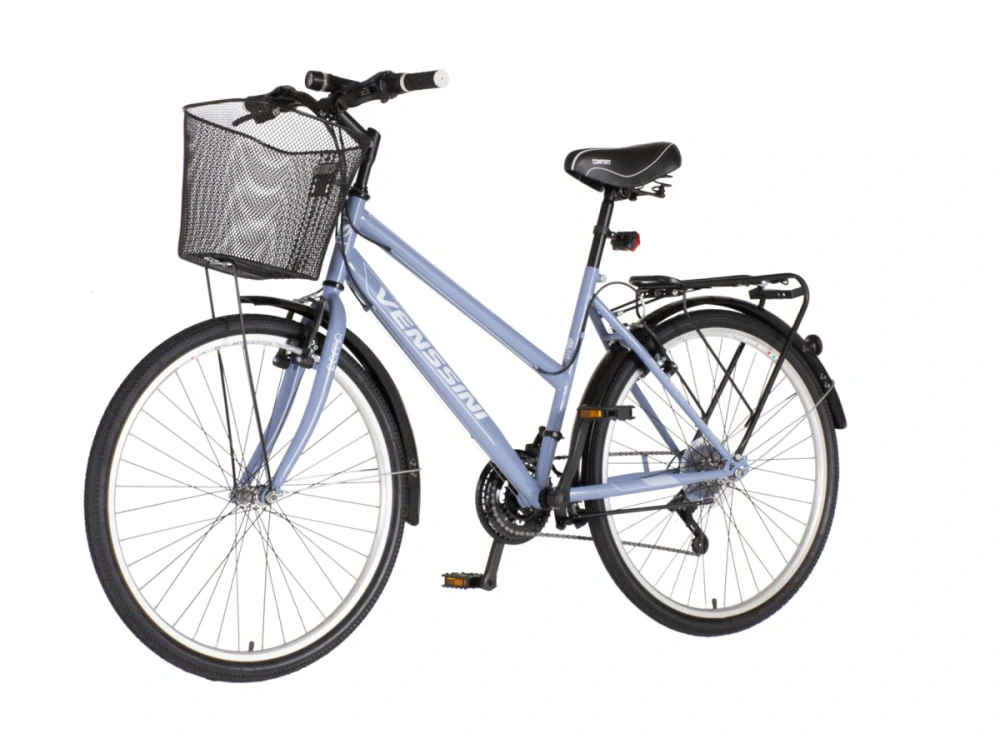 Bicykel Venssini Roma 26" Sivá Biela 