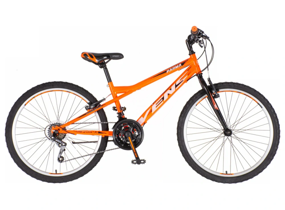 Bicykel Venssini Parma 24" Oranžová Sivá UNI