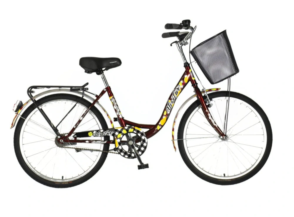 Bicykel Visitor Lowland 24" Bodrová Žltá