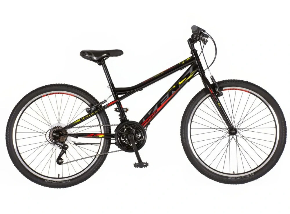 Bicykel Venssini Parma 24" Čierna Červená UNI