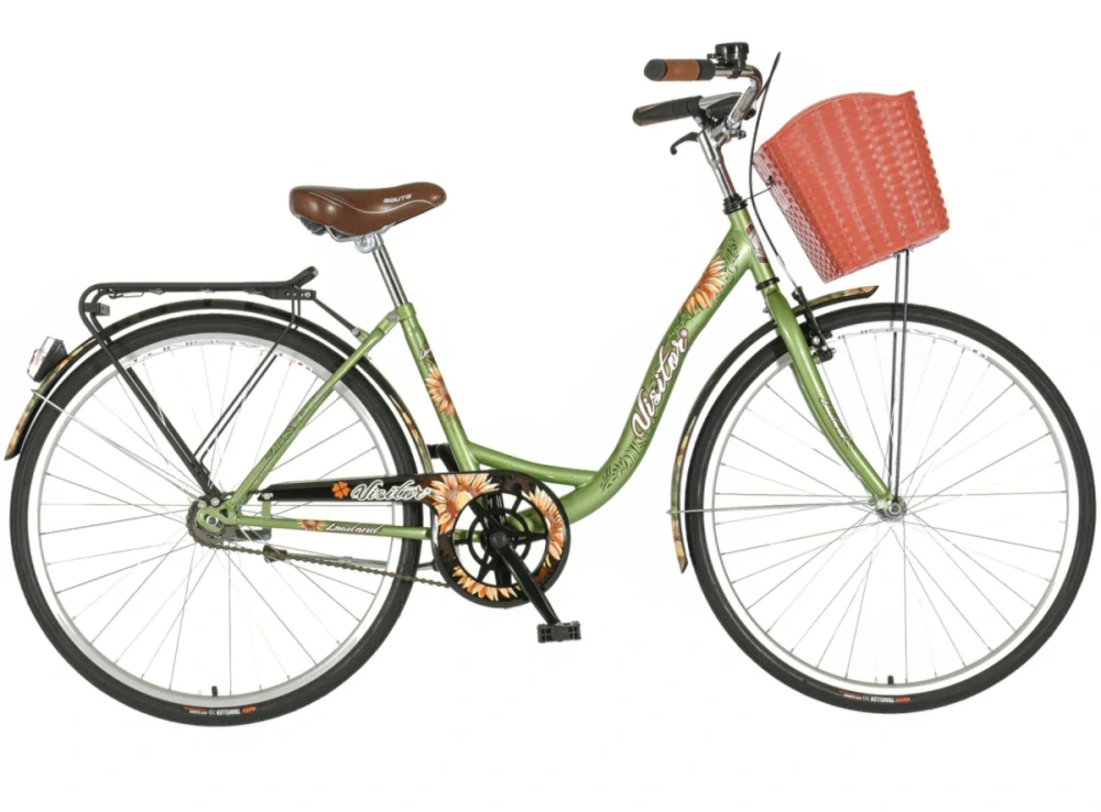 Bicykel Visitor Lowland 26x1.3/8" Zelená Oranžová