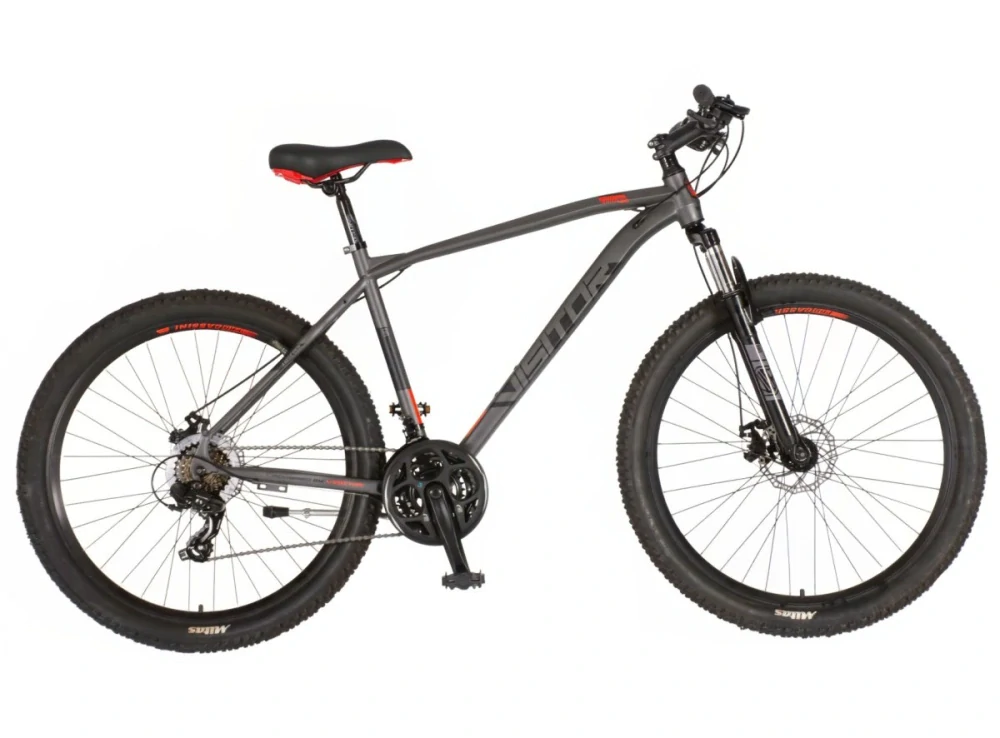 Bicykel Visitor Radiance 27" Sivá Červená UNI